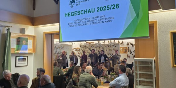 Bericht Pflichthegeschau´26