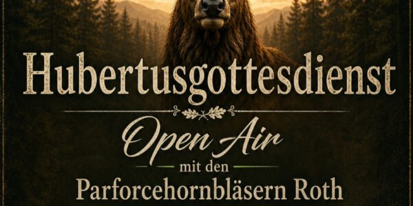 Hubertusfeier 14. November 2026 – Open Air Gottesdienst